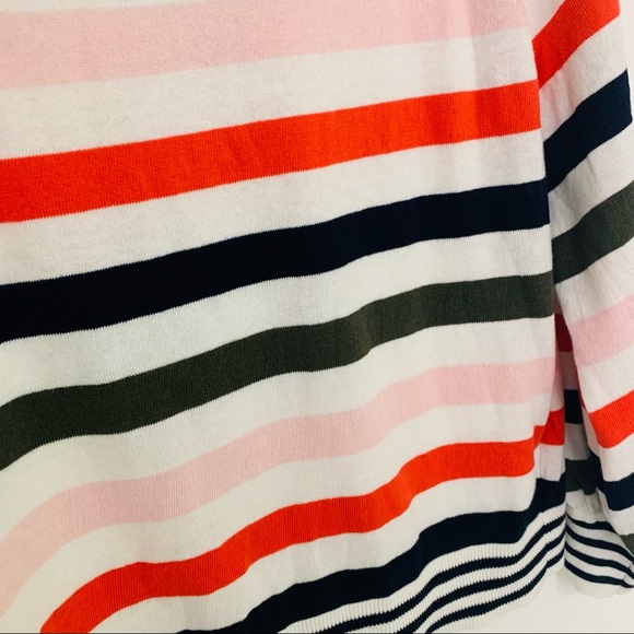 Tommy Hilfiger Striped Sweater Balloon Sleeves - Picture 4 of 9